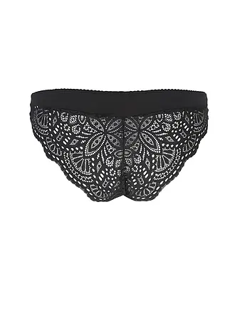 LASCANA | Slip AURORA crème | schwarz